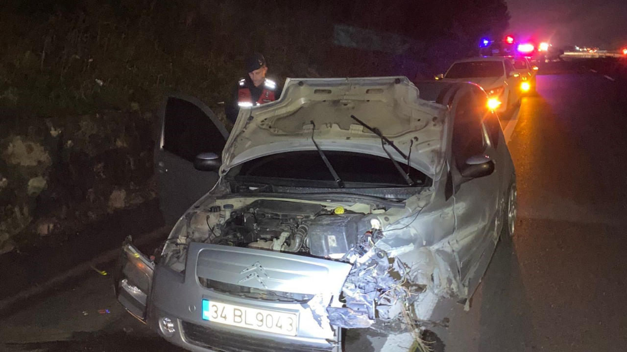 Düzce’de Otomobil Takla Attı: 1 Kişi Yaralandı
