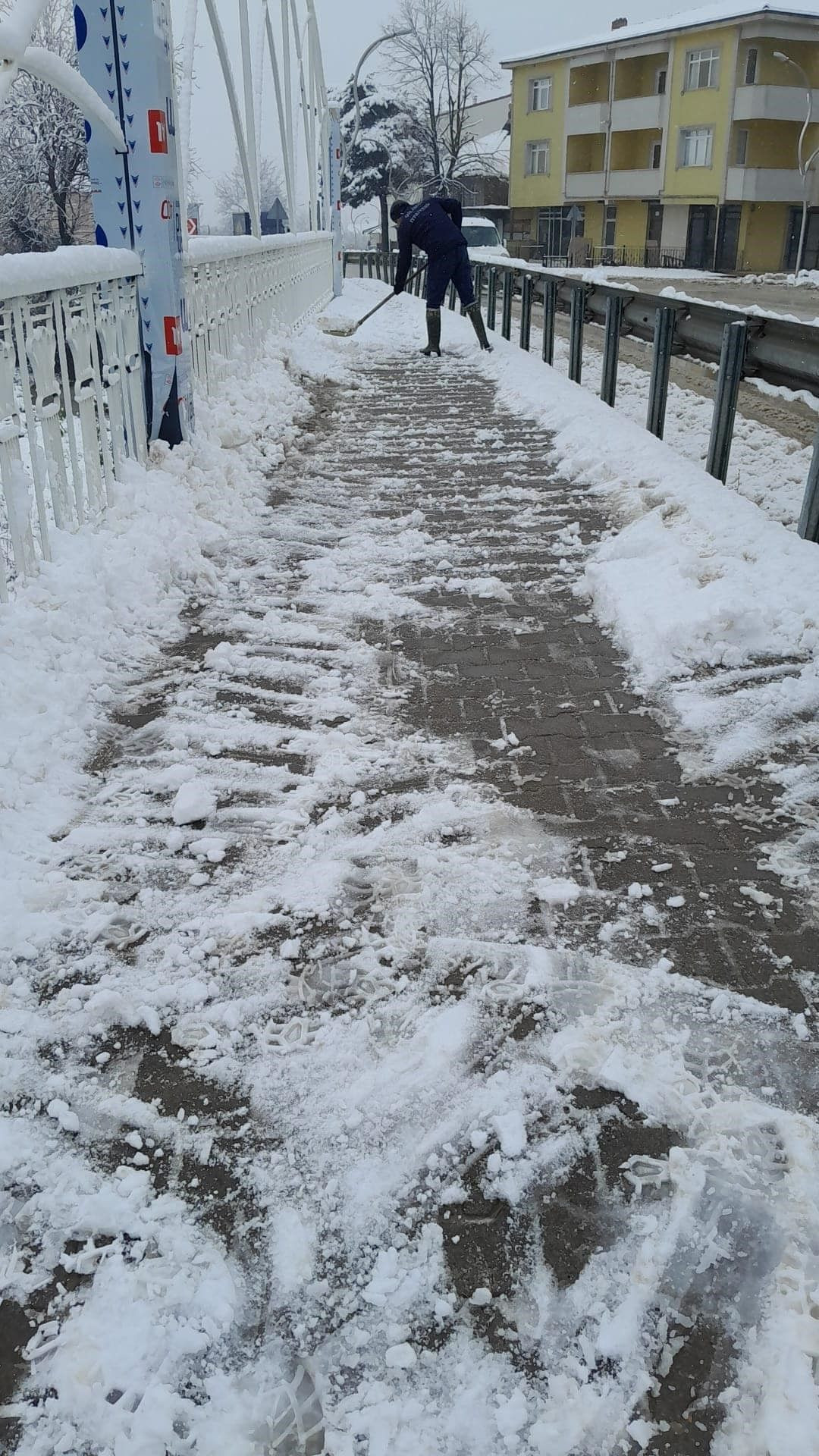 Çilimli'de Karla Mücadele Sürüyor: Belediye Ekipleri Sahada - Sayfa 2