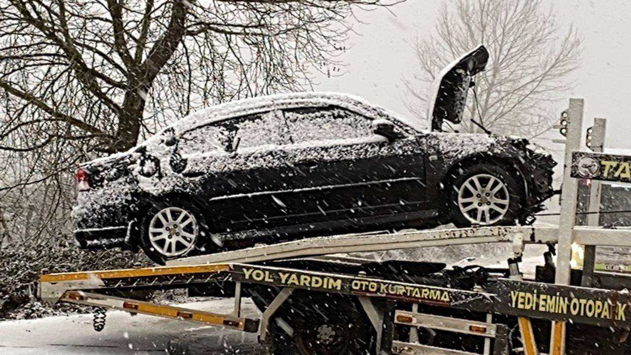 Kocaeli'de Kar Kazaya Neden Oldu: 7 Kişi Yaralandı - Sayfa 1