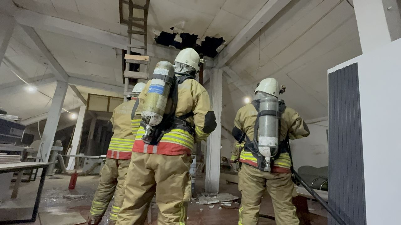 Düzce’de Ahşap Atölyesinde Korkutan Yangın - Sayfa 5