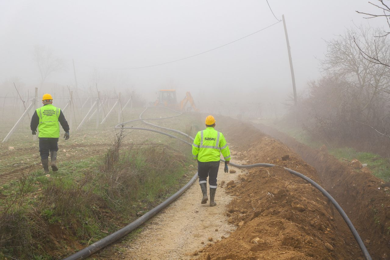 SASKİ'den Pamukova'ya Büyük Adım: 3 Mahalleye 5 Bin 200 Metre Yeni İçme Suyu Hattı! - Sayfa 5