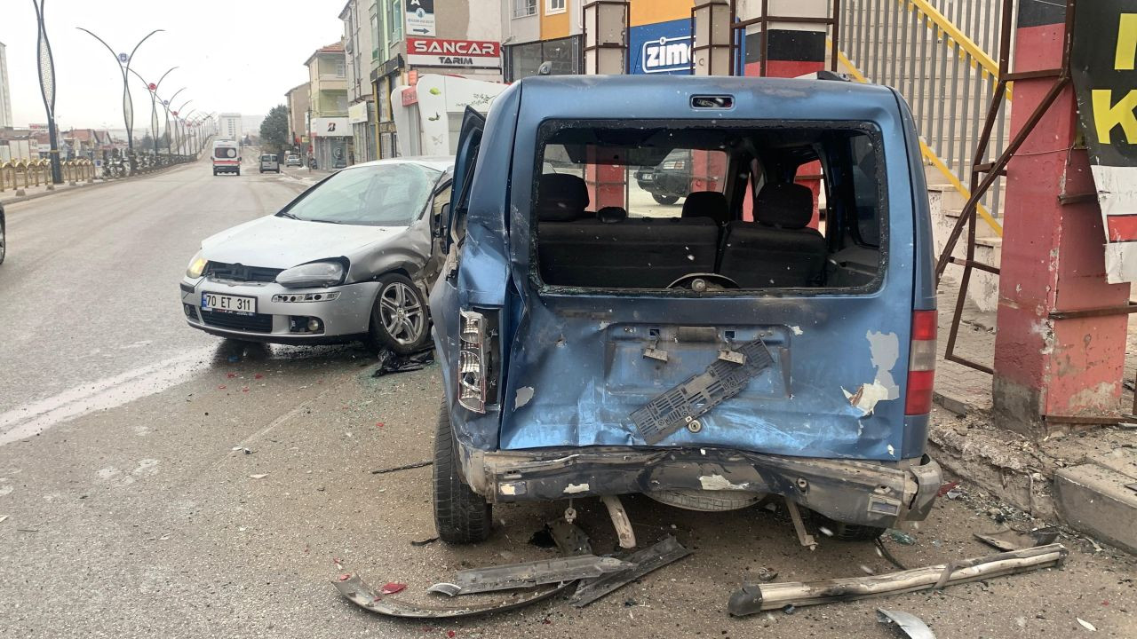 Karaman’da Gizli Buzlanma Kazaya Neden Oldu: 1 Yaralı - Sayfa 1