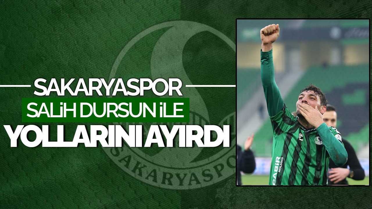Sakaryaspor’da Şok Ayrılık: Kaptan Salih Dursun Veda Ediyor
