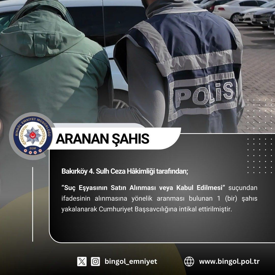 Bingöl’de Aranan 4 Şüpheli Yakalandı - Sayfa 1