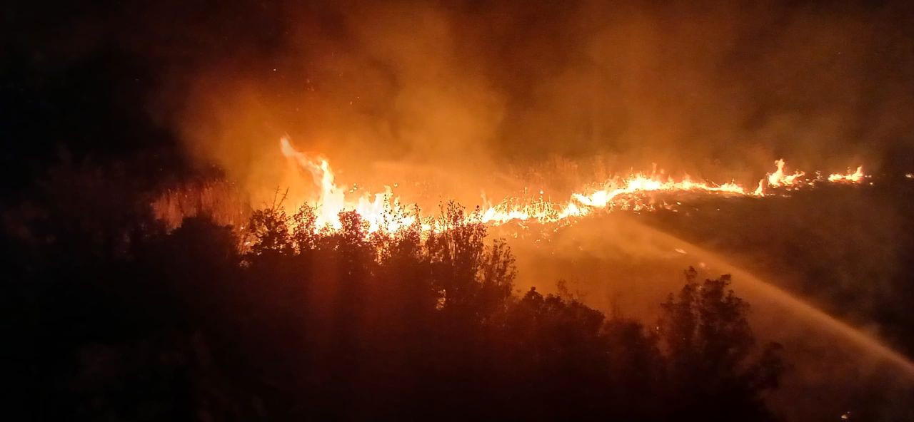 Burdur'da Sazlık Yangını Korkuttu - Sayfa 1