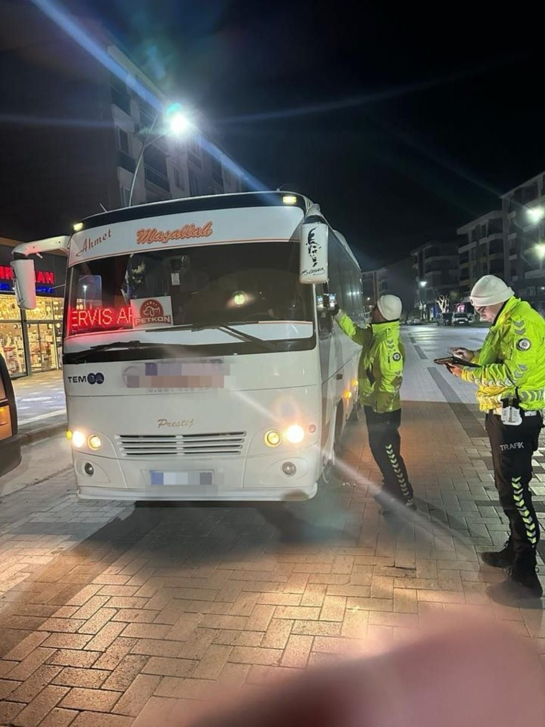 Manisa’da Korsan Taşımacılık ve İşçi Servislerine Sıkı Denetim - Sayfa 1