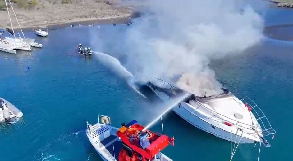 Marmaris’te Milyonluk Motoryat Alevlere Teslim Oldu! - Sayfa 5