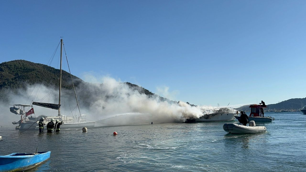 Marmaris’te Milyonluk Motoryat Alevlere Teslim Oldu! - Sayfa 4