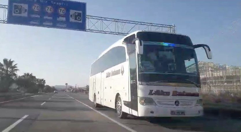 Ana Yolda 700 Metre Tersten Giden Yolcu Otobüsü Kamerada - Sayfa 2