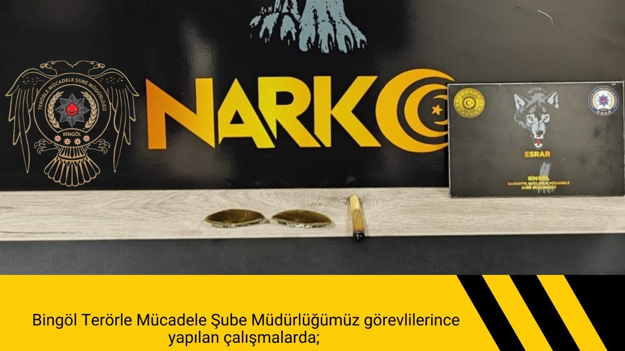 Bingöl’de Uyuşturucu Operasyonu: 6 Şüpheliye Adli İşlem