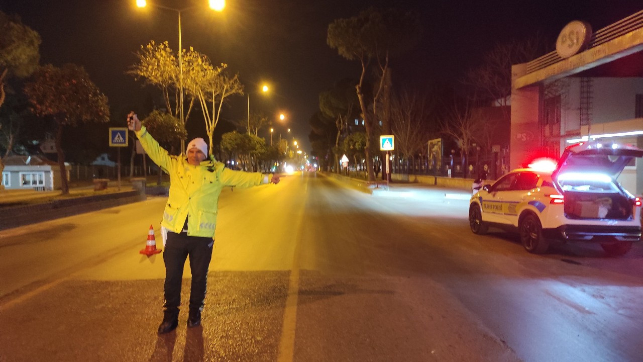 Aydın’da Trafik Uygulaması: Kusurlu Sürücüler Tek Tek Tespit Edildi