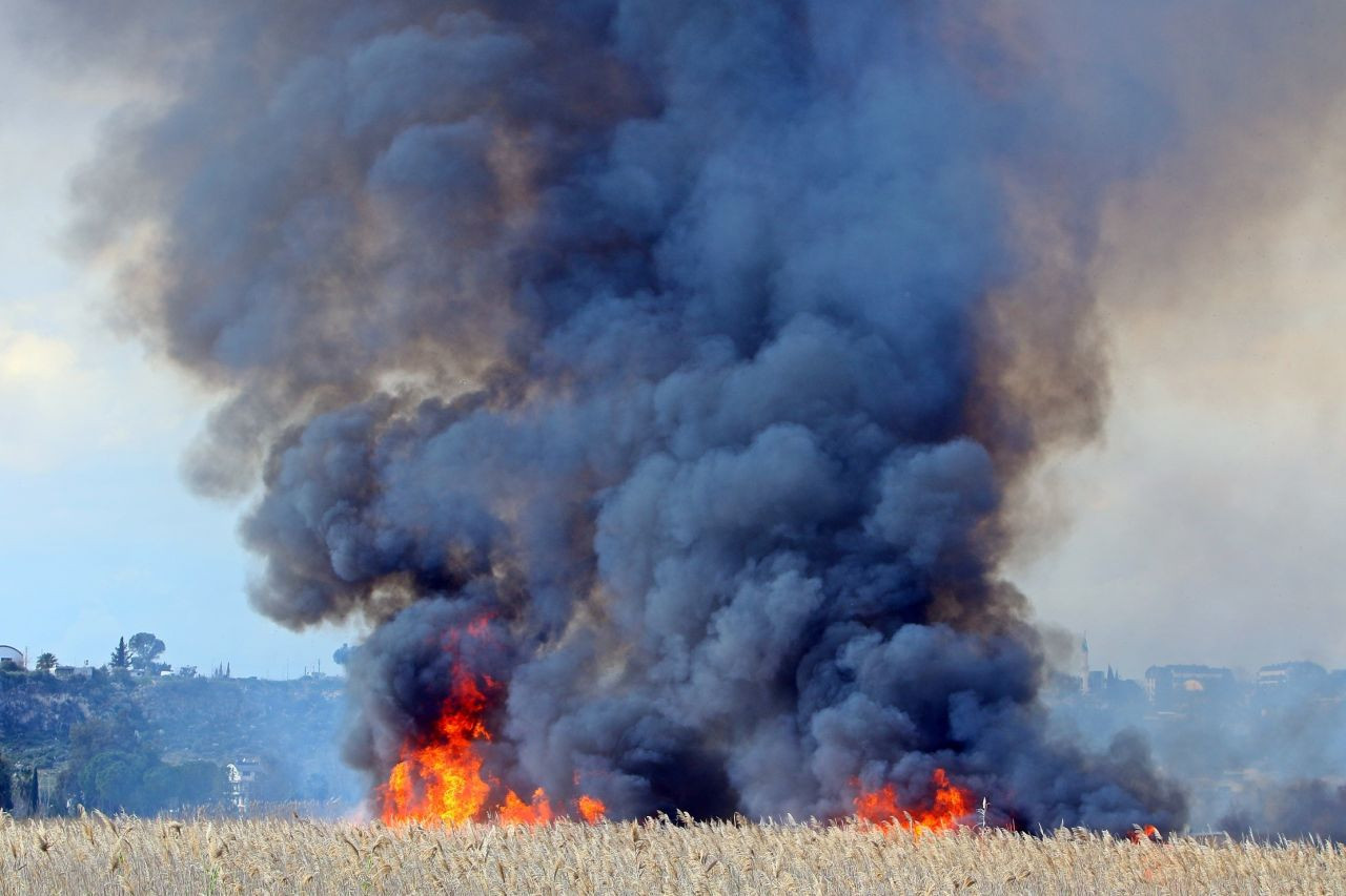 Antalya'da Sazlık Yangını Korkuttu: Ev ve Seralar Tehlike Atlattı - Sayfa 1