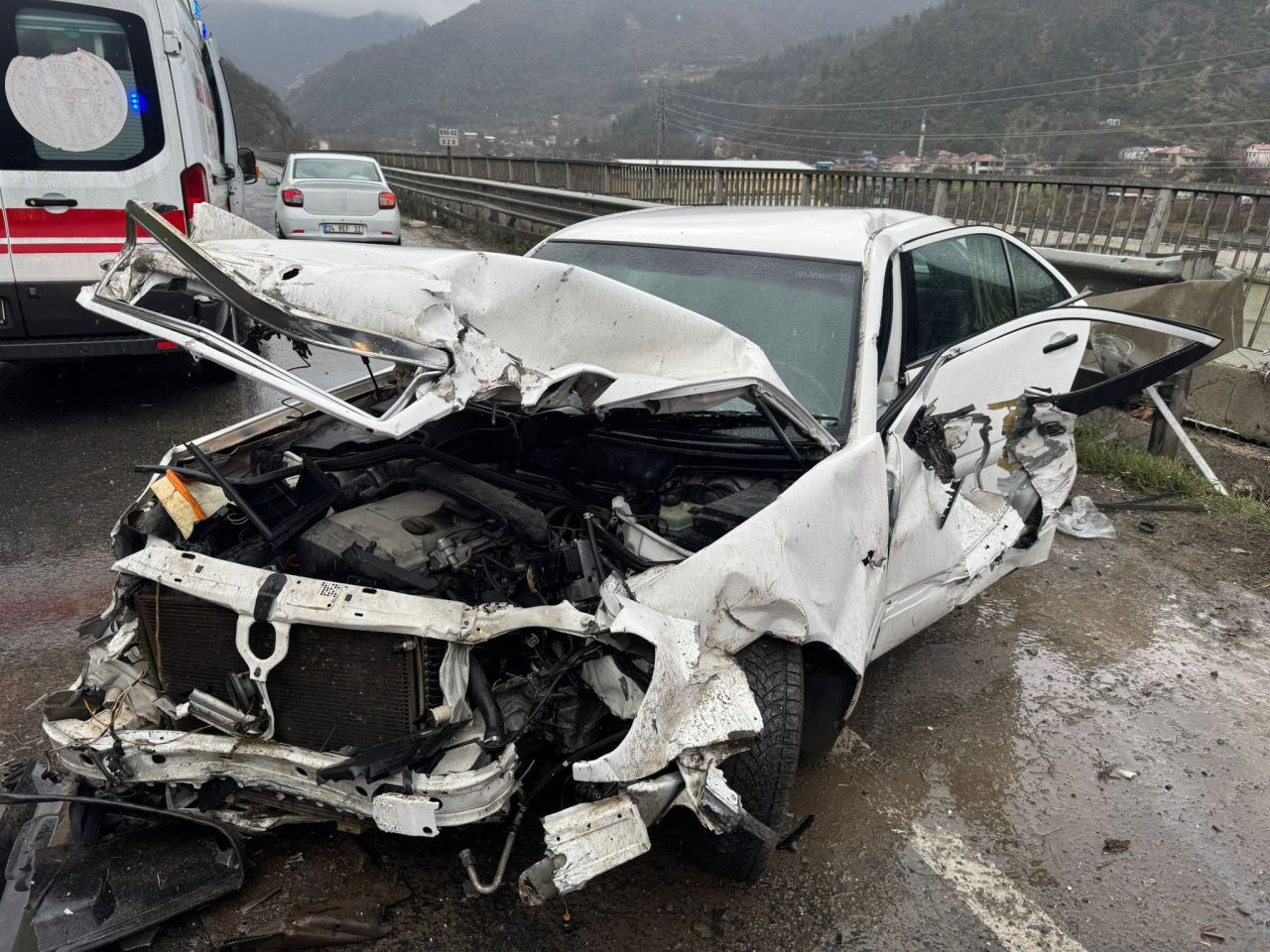 D-650'de Feci Kaza: Yaşlı Çifti Ölüm Ayırdı - Sayfa 3