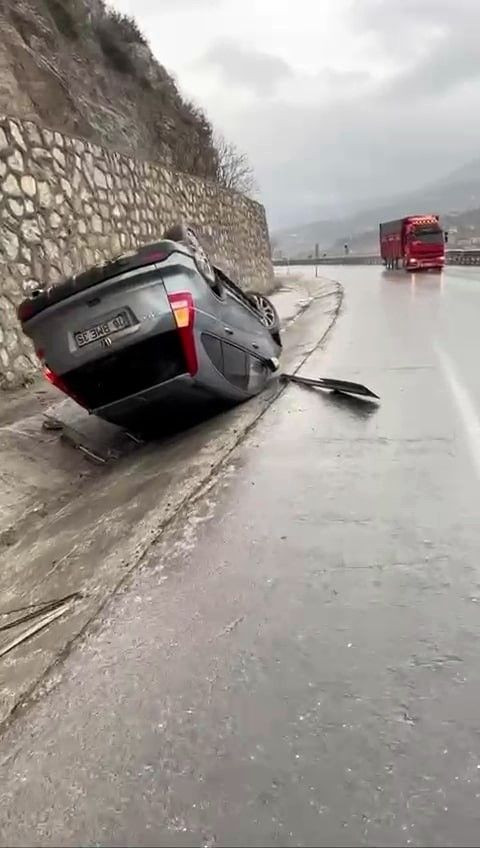 D-650’de Otomobil İle Çarpışan Cip Takla Attı - Sayfa 2