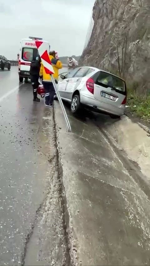 D-650’de Otomobil İle Çarpışan Cip Takla Attı - Sayfa 1