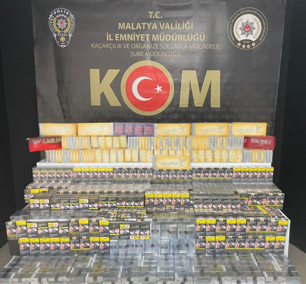 Malatya’da Kaçakçılık Operasyonu: Kaçak Tütün ve Sigara Ele Geçirildi - Sayfa 1