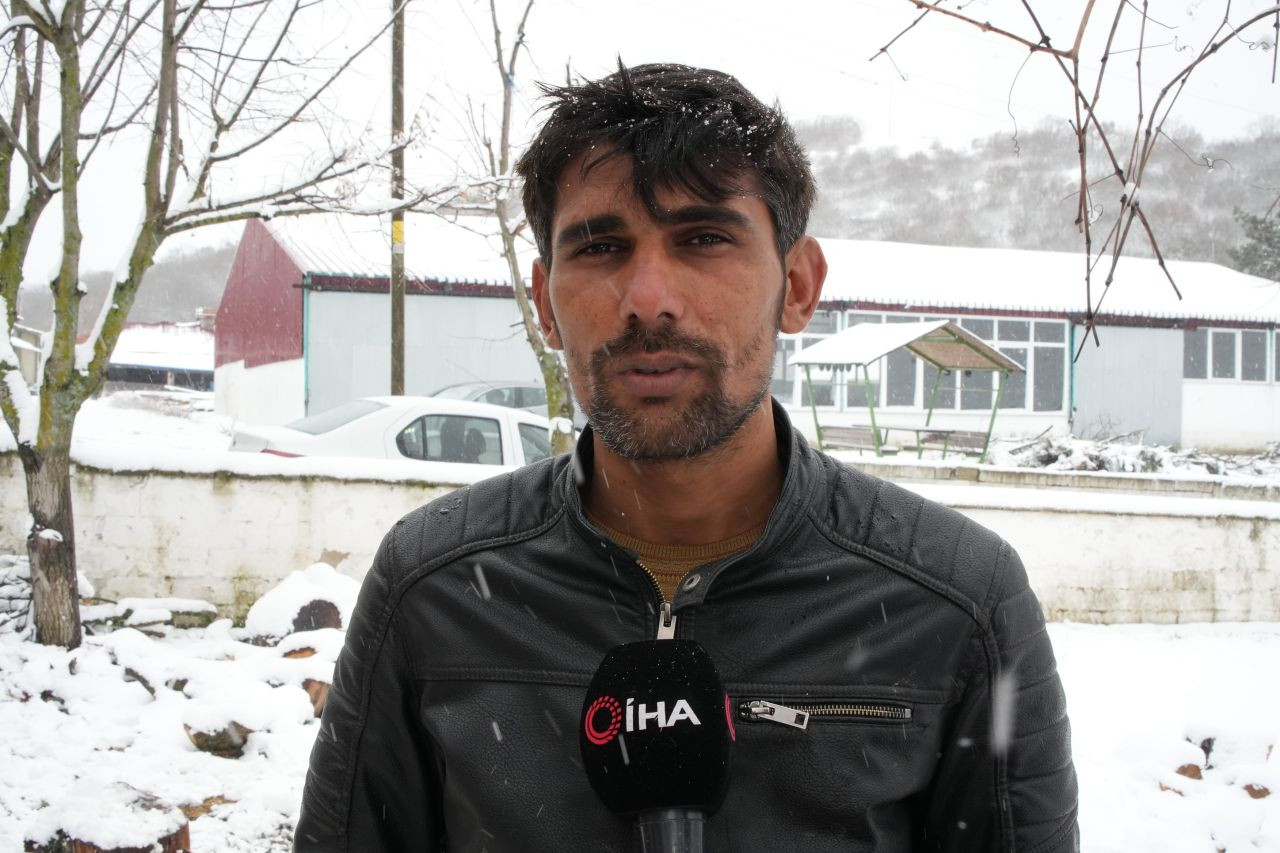 Kar Yağışıyla Oluşan Kartpostallık Görüntüler Havadan Görüntülendi - Sayfa 5