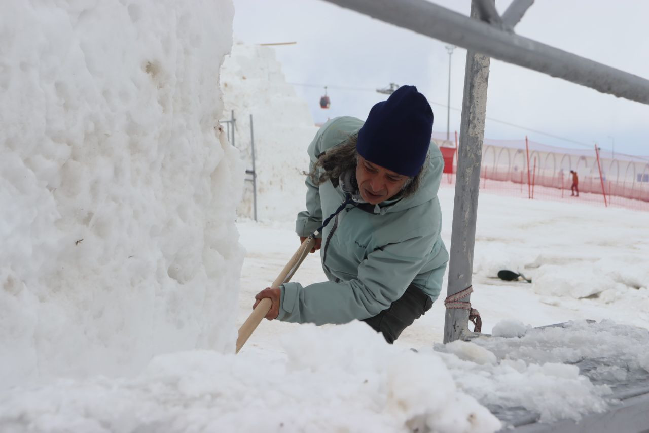 Erciyes'te Kar Sanata Dönüşecek - Sayfa 4