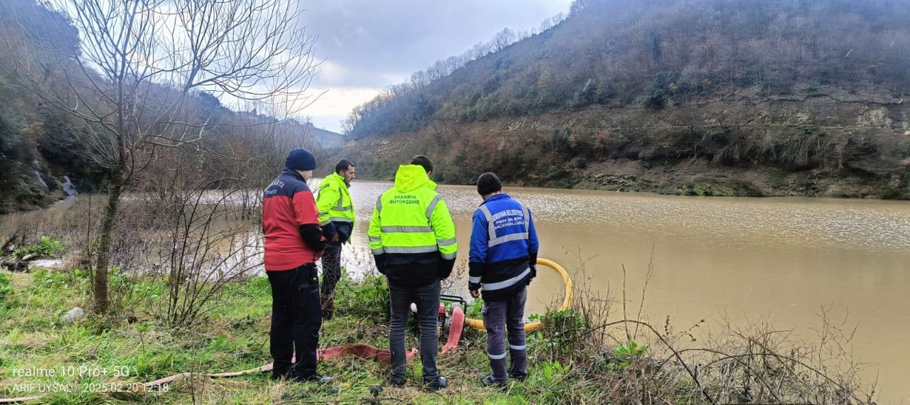 Serdivan Çubuklu Mahallesi'nde Gölet Taşkınlığı Önledi - Sayfa 1