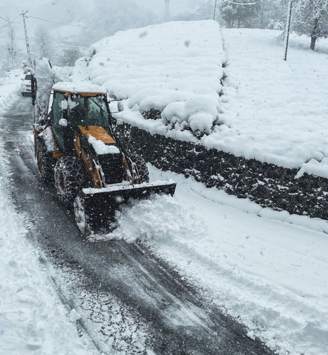 Doğu Karadeniz'de kış: Bin 362 mahalle ve köy yolu ulaşıma kapandı - Sayfa 1