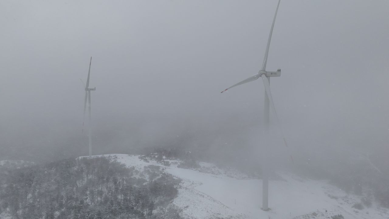 Kar Yağışı, Türkiye İle Bulgaristan Sınırında Eşsiz Manzaralar Oluşturdu - Sayfa 2