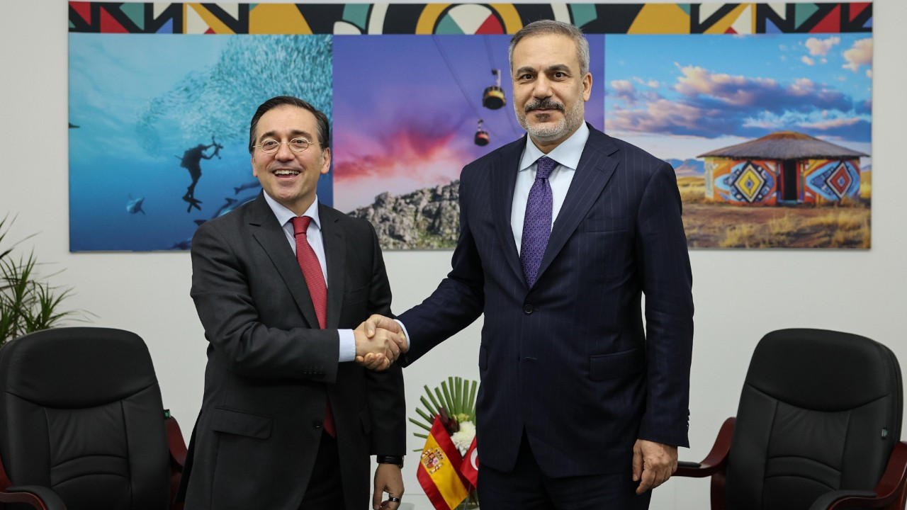 Bakan Fidan, İspanya Dışişleri Bakanı Bueno ile G20’de Buluştu