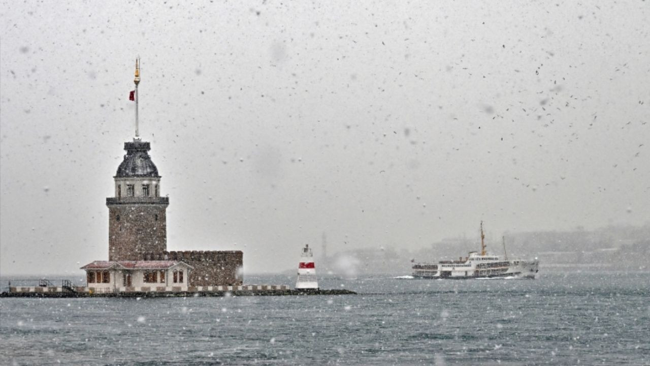 İstanbul'da kar hayatı olumsuz etkiledi