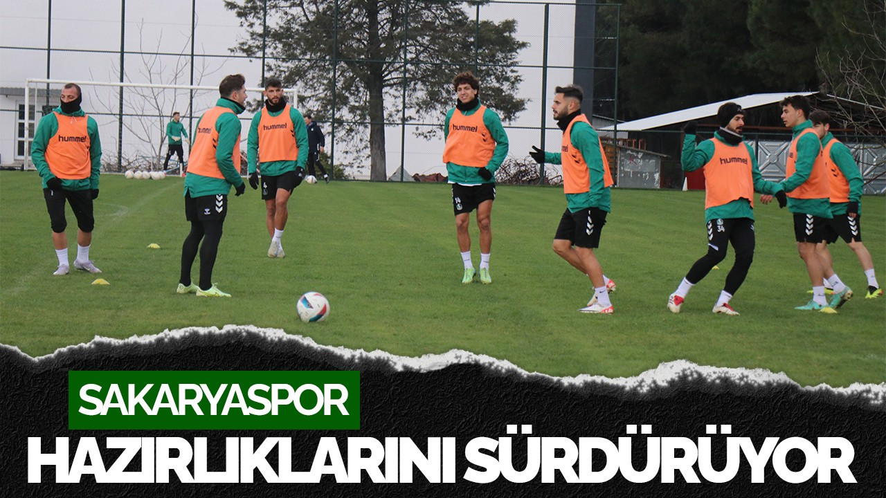 Sakaryaspor, Ümraniyespor Deplasmanı İçin Hazırlıklarını Sürdürüyor