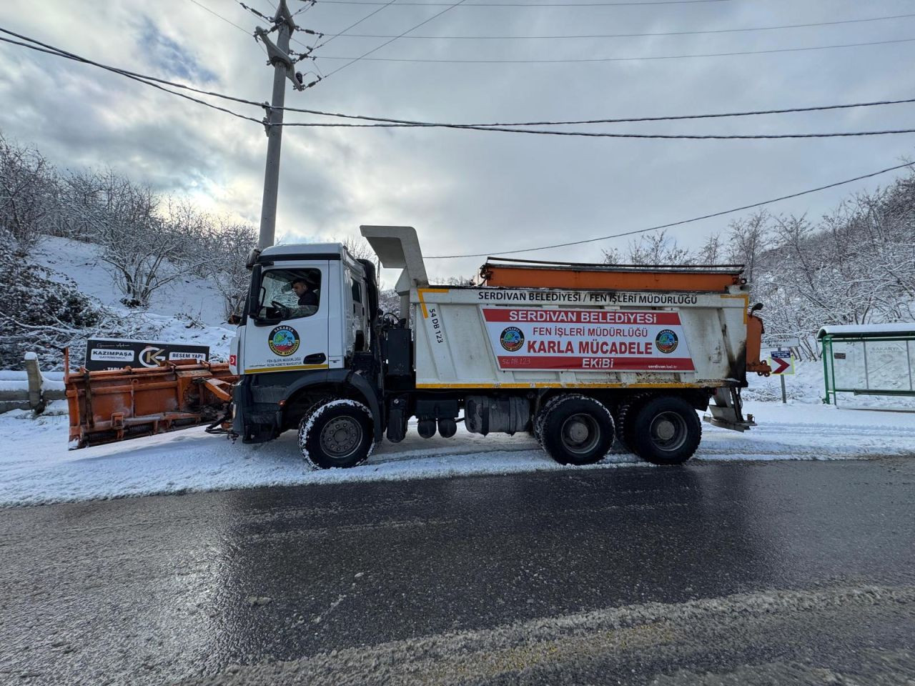 Serdivan Belediyesi’nden Karla Mücadele Çalışmaları - Sayfa 7