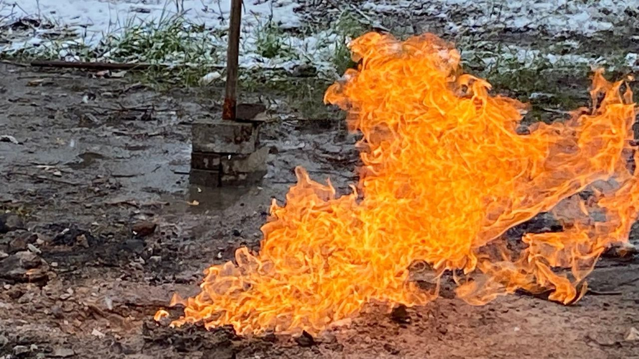 Komşudaki metan gazı kar yağışına rağmen 4 gündür yanıyor - Sayfa 3