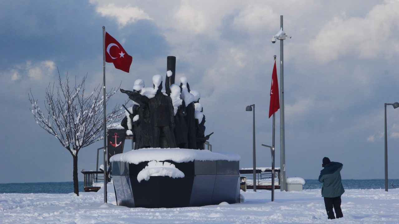 Ordu'dan Kartpostallık Kar Manzaraları