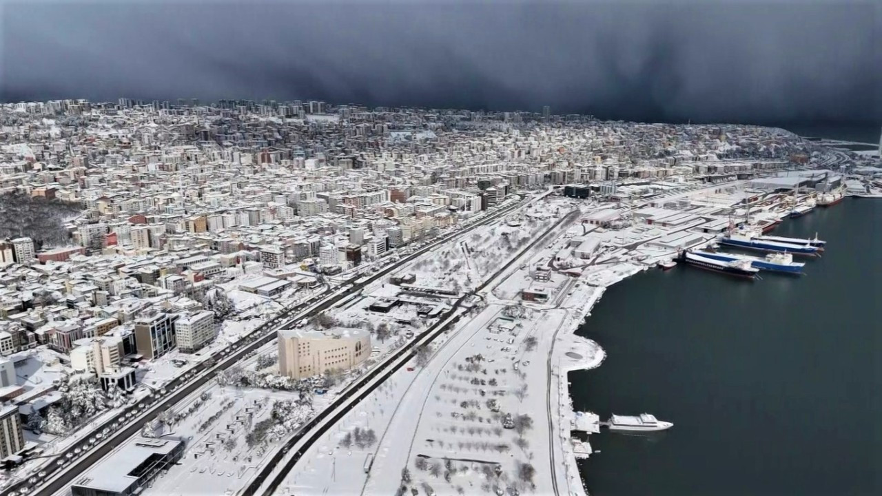 Samsun'da Sibirya Havası