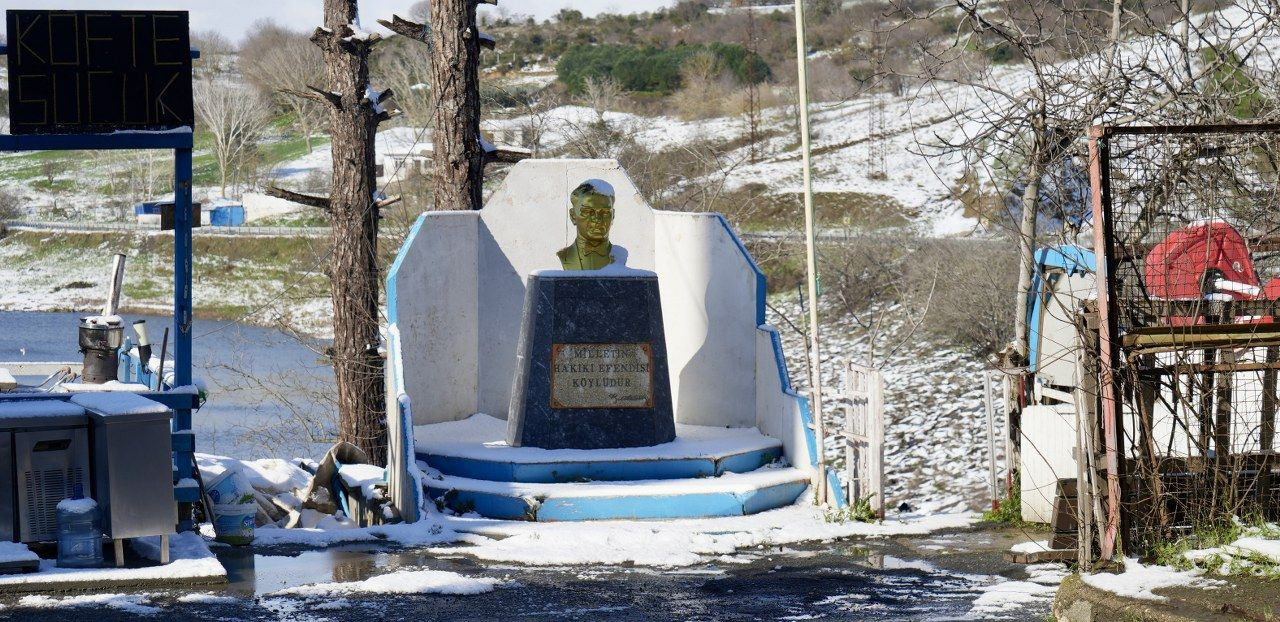 İstanbul’da Doğanın Beyaz Örtüyle Muhteşem Uyumu Havadan Görüntülendi - Sayfa 7