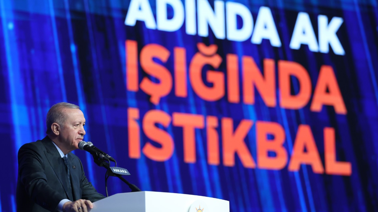 Cumhurbaşkanı Erdoğan, AK Parti 8'inci Olağan Büyük Kongresi'nde Konuştu
