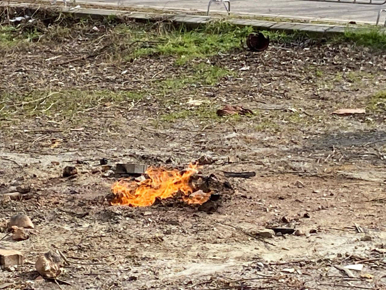 Altı Gündür Yanan Metan Gazının Başından Biran Bile Ayrılmıyorlar - Sayfa 1