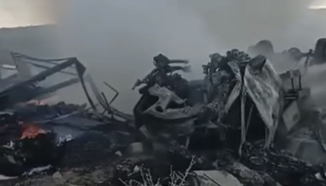 Aksaray’da Şarampole Devrilen Kamyonet Alev Aldı: 2 Yaralı - Sayfa 2