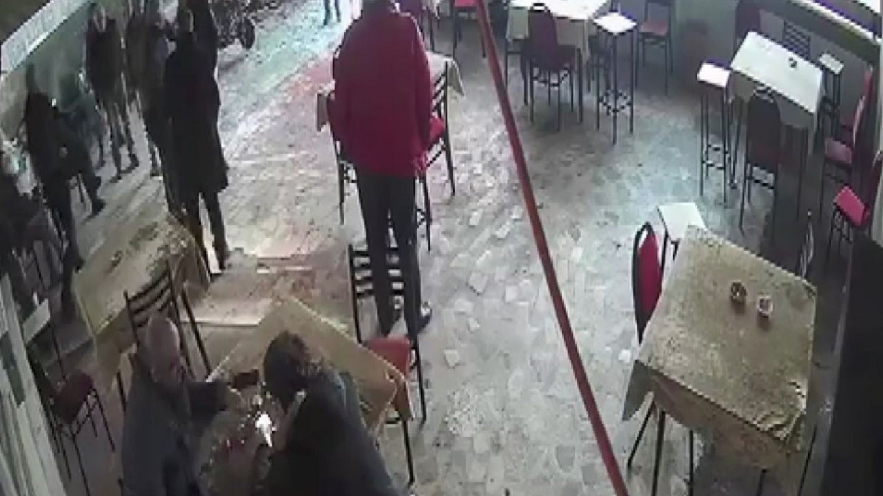 Okey Masasında Puan Kavgasının Kamera Görüntüleri Ortaya Çıktı