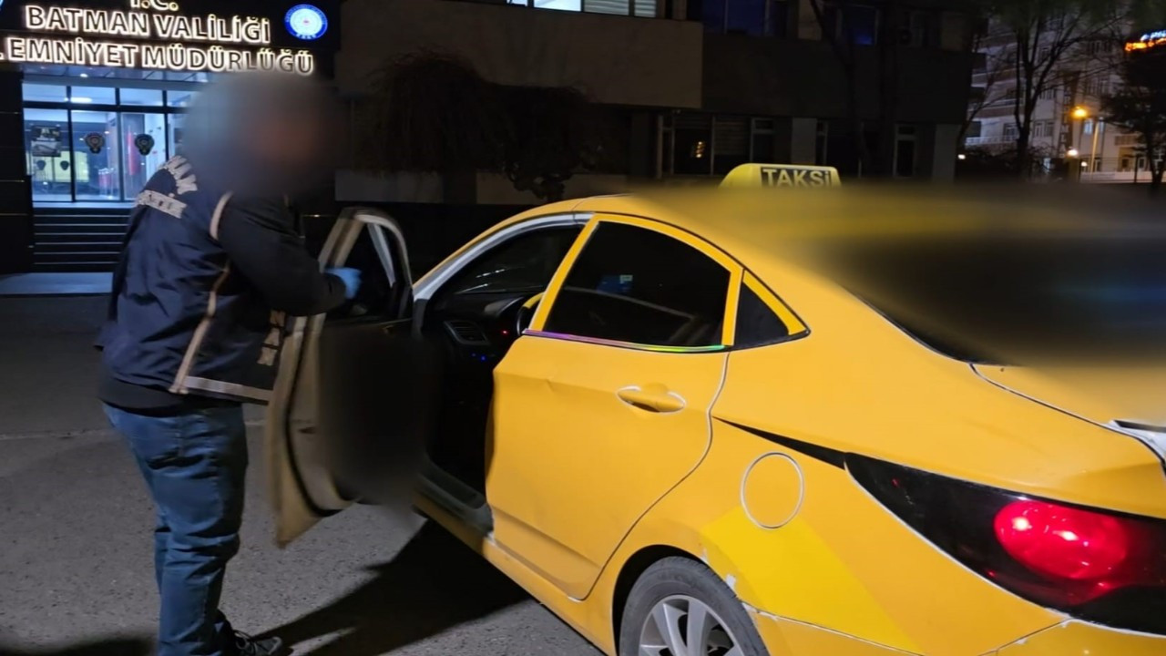 Batman’da Taksiden Uyuşturucu Çıktı: 1 Kişi Tutuklandı