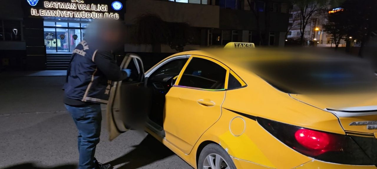 Batman’da Taksiden Uyuşturucu Çıktı: 1 Kişi Tutuklandı - Sayfa 1