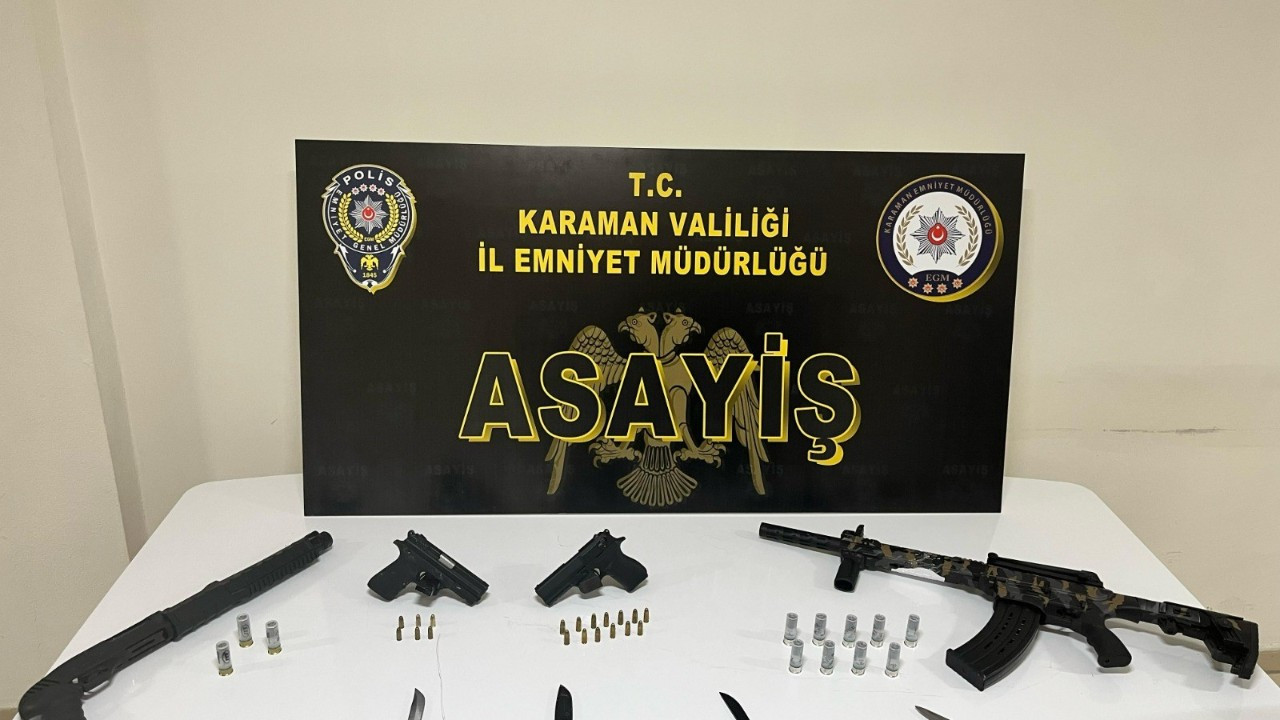 Karaman’da Asayiş Uygulamalarında 10 Kişi Tutuklandı