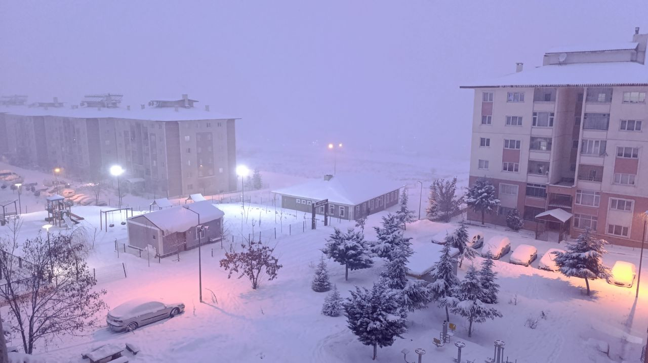 Van’da Yoğun Kar Yağışı Ulaşımı Felç Etti: Uçuşlar İptal Edildi - Sayfa 1