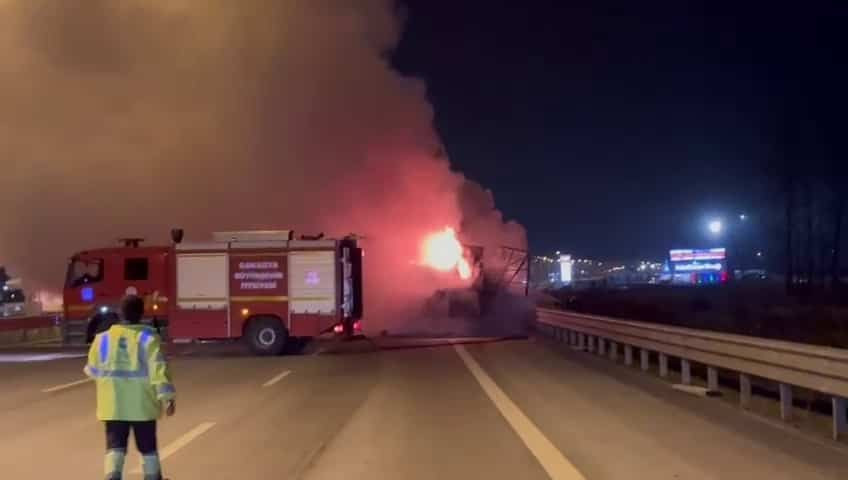 Kuzey Marmara Otoyolu’nda Tır Alev Aldı! - Sayfa 4