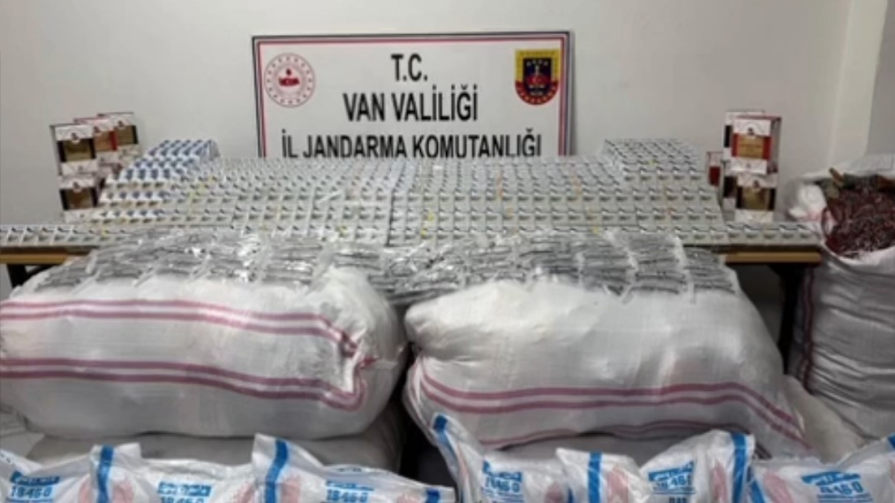 Van’da 3 Milyon TL Değerinde Kaçak Malzeme Ele Geçirildi