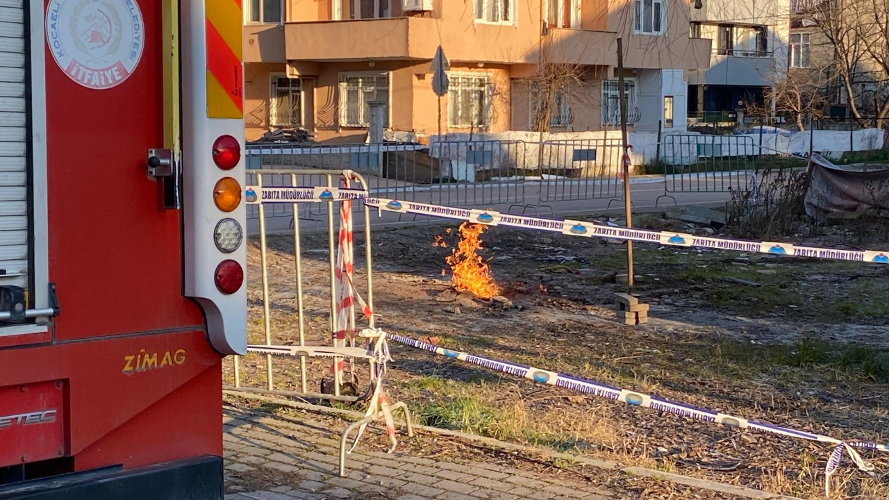 Kocaeli'de Metan Gazı 8 Gündür Yanıyor!