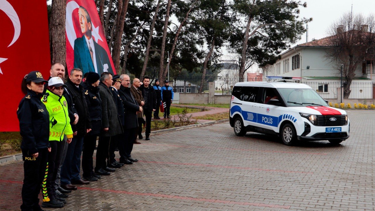 Çanakkale Emniyetine 15 Yeni Araç ve 4 Motosiklet Takviyesi