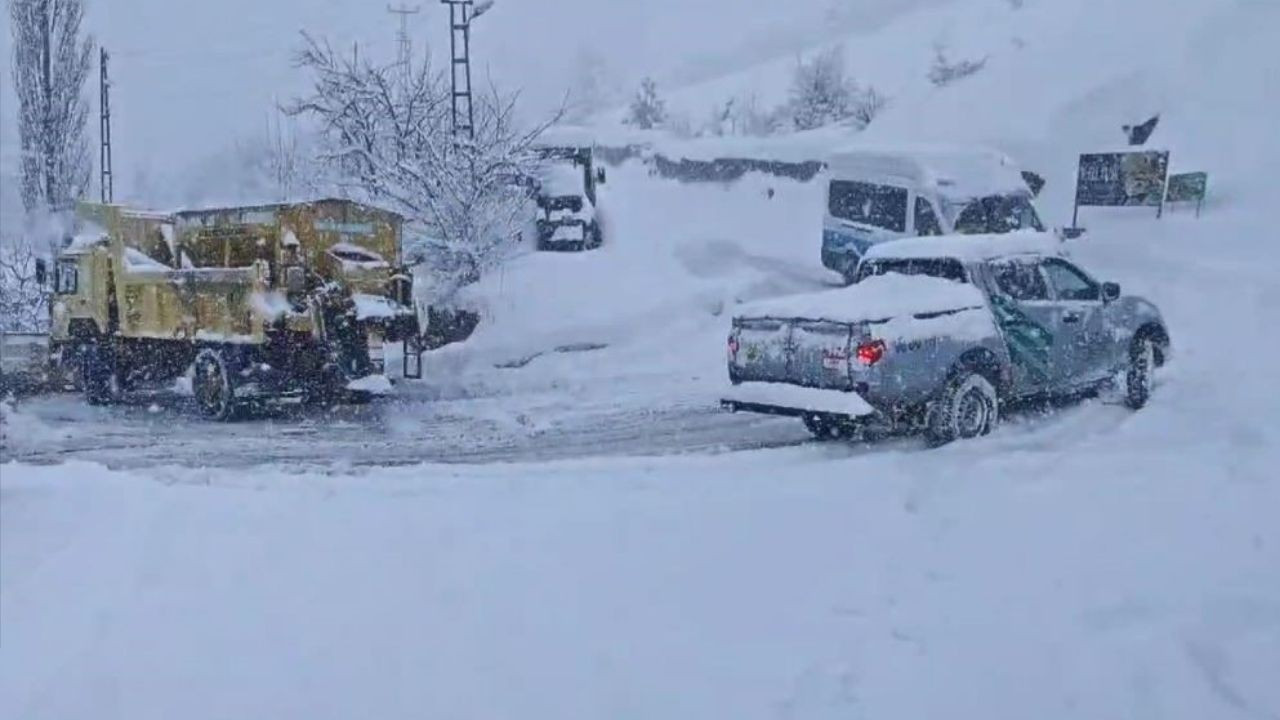 Artvin'de Kar Kalınlığı 2 Metreyi Aştı