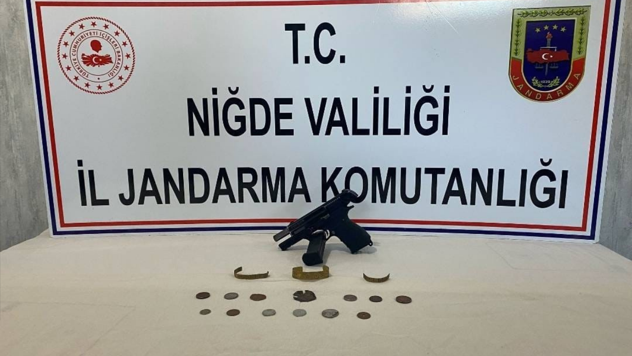 Niğde’de Tarihi Eser Kaçakçılığı Operasyonu: 1 Kişi Gözaltında
