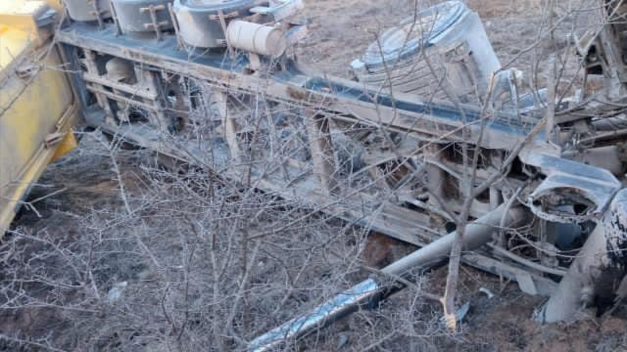 Ankara’da Tır Uçuruma Yuvarlandı: 1 Ölü, 1 Yaralı