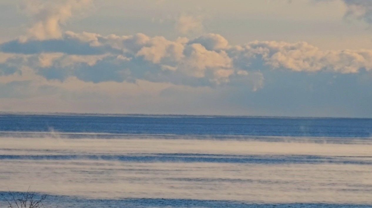 Van Gölü'ndeki Yoğun Buharlaşma Görsel Şölen Sundu - Sayfa 1