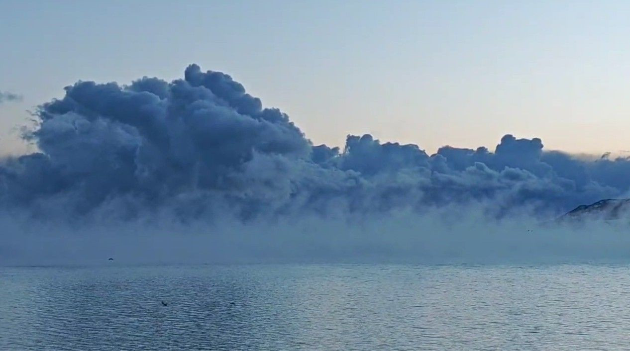Van Gölü'ndeki Yoğun Buharlaşma Görsel Şölen Sundu - Sayfa 2